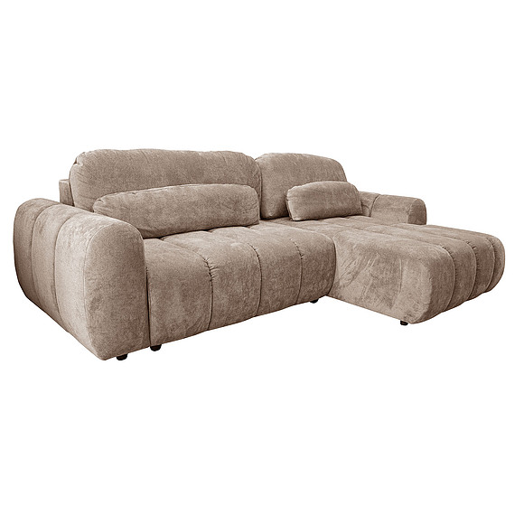 კუთხის დივანი «ბაბლი» (2მლ/რ.8მრ/ლ), ადგილი: ნაჭერი, ტყავის ჯგუფი: 18 ჯგუფი, ტრანსფორმაციის მექანიზმი: მექანიზმით