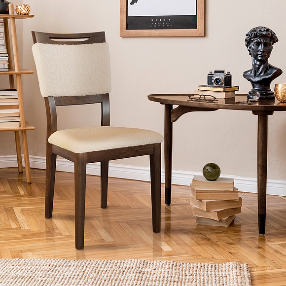 სკამი «მედისონი» პ5.914.5.01, ადგილი: ნაჭერი, ფერი: ვენგე