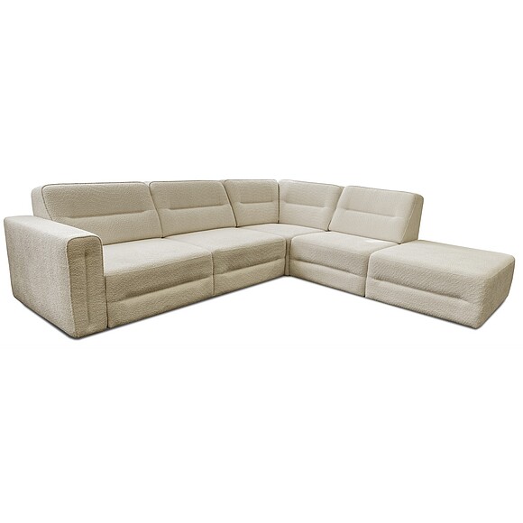 კუთხის დივანი «ოტტო» (25მრ.90.10.18მლ), ადგილი: ნაჭერი, ტყავის ჯგუფი: 22 ჯგუფი