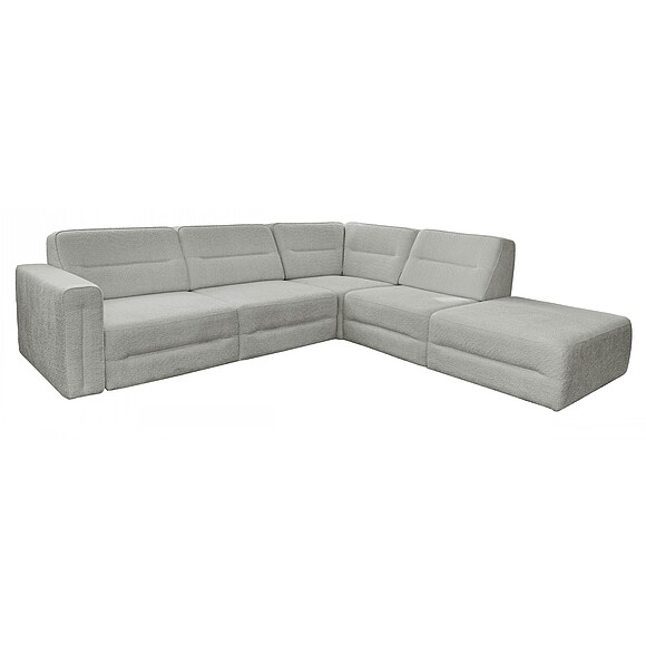 კუთხის დივანი «ოტტო» (25მრ.90.10.18მლ), ადგილი: ნაჭერი, ტყავის ჯგუფი: 22 ჯგუფი