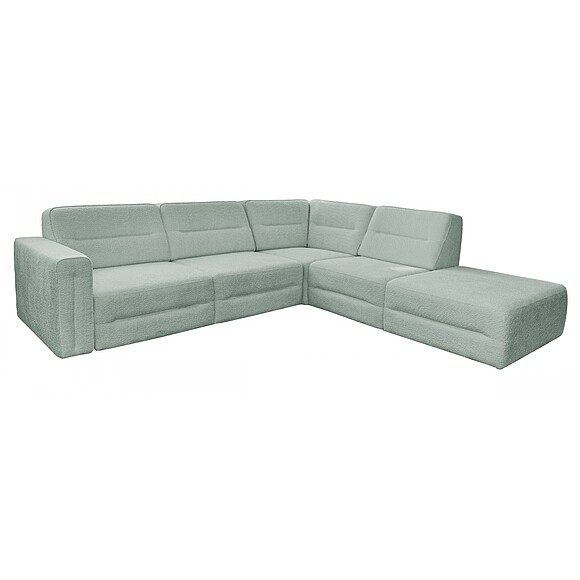 კუთხის დივანი «ოტტო» (25მრ.90.10.18მლ), ადგილი: ნაჭერი, ტყავის ჯგუფი: 22 ჯგუფი