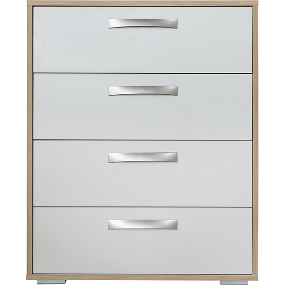 Тумба «Акцент» П3.595.3.03, Материал: ЛДСП, Цвет: Персидский жемчуг + Дуб Мадуро