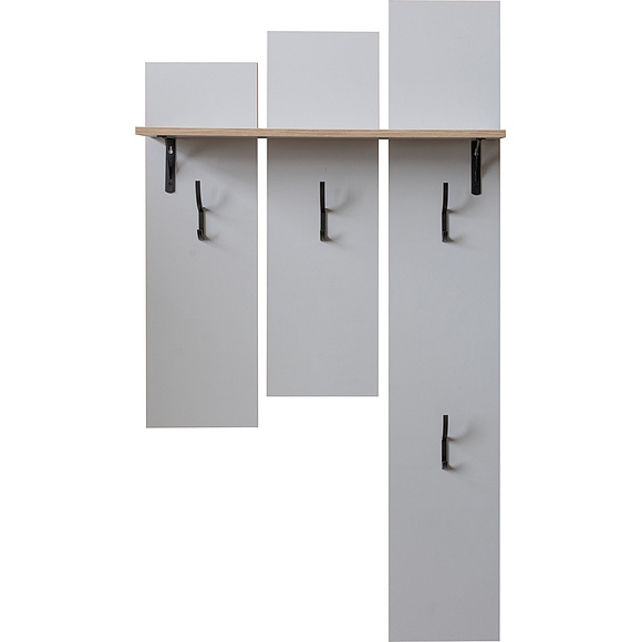 Вешалка «Акцент» П3.595.3.09, Материал: ЛДСП, Цвет: Персидский жемчуг + Дуб Мадуро