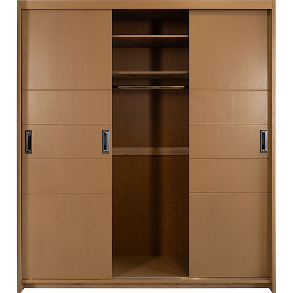 Шкаф-купе 3Д «Версаль» БМ2.777.1.23, Материал: ДСП, облицованная шпоном дуба, Цвет: Капучино