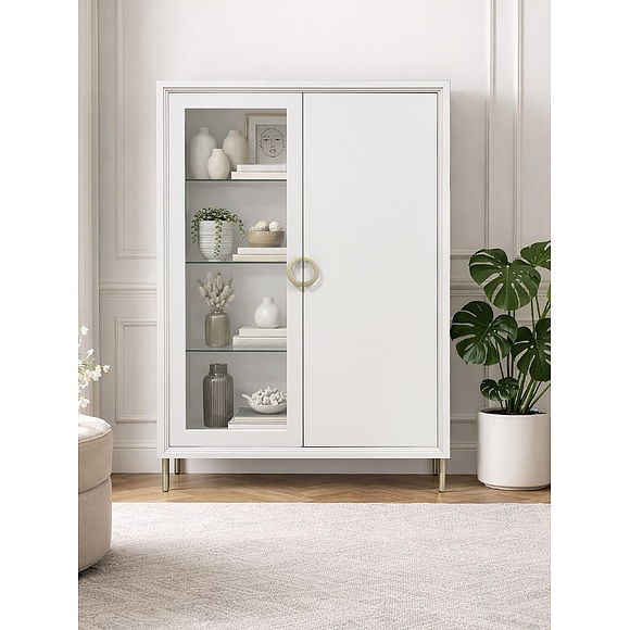 კარადა 2დ «ფლორა» პ6.980.0.03, ადგილი: ლდსპ, ფერი: ნაცრისფერი