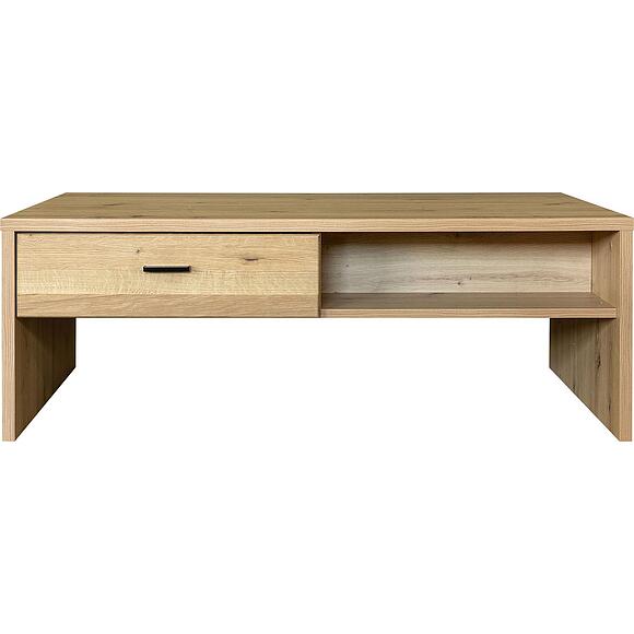 Стол журнальный «Сонос Сити» П8.0572.0.29, Материал: ЛДСП, Цвет: Дуб натуральный (Stol_zhyrnalnii_Sonos_P572-29_dyb_natyralnii-chern.jpg) Стол журнальный «Сонос Сити» П8.0572.0.29, Материал: ЛДСП, Цвет: Дуб натуральный