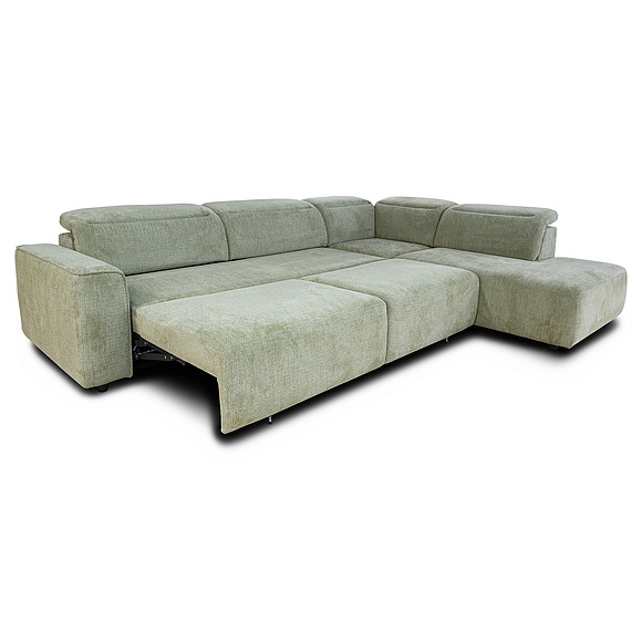 კუთხის დივანი «კრისტიანი» (3მლ/რ.90.4რ/ლ), ადგილი: ნაჭერი, ტყავის ჯგუფი: 19 ჯგუფი