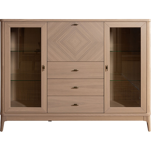 ტუმბო «არმანი» პ1.135.0.12, ადგილი: массив (сращенный мебельный щит) дуба, ფერი: ნათელი მუხის კრაფტი