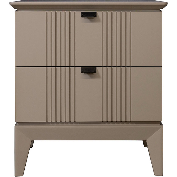 საძინებლის ტუმბო «ავანტი» ბმ2.783.1.02, ადგილი: მდფ, ფერი: კაკაო