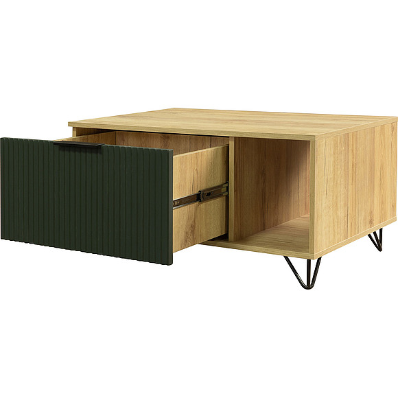 Стол журнальный «Рокси» П6.948.0.09, Материал: ЛДСП, Цвет: Грин Софт+Дуб Кантри золотой (6T3A4740-kopiya.jpg) Стол журнальный «Рокси» П6.948.0.09, Материал: ЛДСП, Цвет: Грин Софт+Дуб Кантри золотой