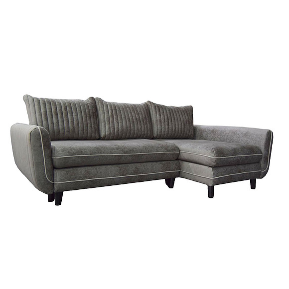 Угловой диван «Кант люкс» (2МL/R.6R/), ადგილი: ნაჭერი, ტყავის ჯგუფი: 20 ჯგუფი