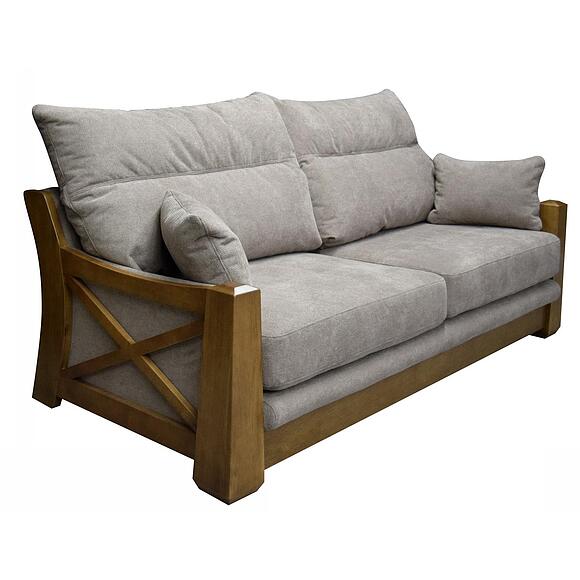 3-х местный диван «Магнат люкс» (3м), ადგილი: ნაჭერი, ტყავის ჯგუფი: 19 ჯგუფი