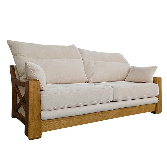 3-х местный диван «Магнат люкс» (3м), ადგილი: ნაჭერი, ტყავის ჯგუფი: 20 ჯგუფი