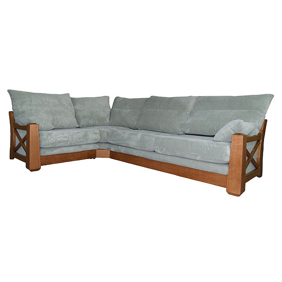 Угловой диван «Магнат люкс» (3mL/R901R/L), ადგილი: ნაჭერი, ტყავის ჯგუფი: 19 ჯგუფი