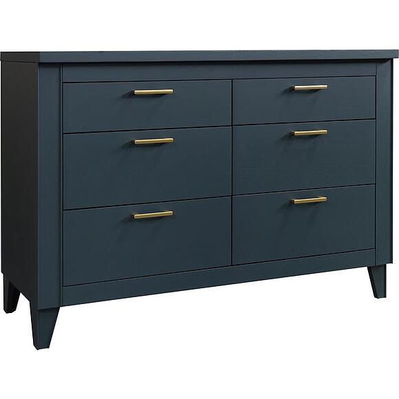 კომოდი «ამადეი» პ6.635.1.17 (პ635.14), ადგილი: მასიური მუხა, ფერი: სამეფო ლურჯი