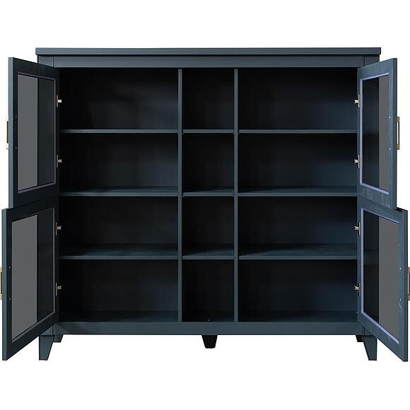 კარადა «ამადეი» პ6.635.0.22, ადგილი: მასიური მუხა, ფერი: სამეფო ლურჯი