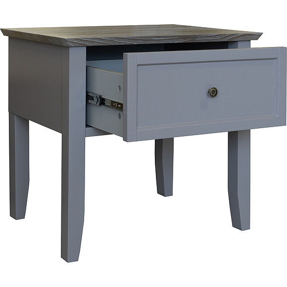 Тумба прикроватная  «Гарда» БМ2.779.1.30, Материал: Массив (сосна), Цвет: Нирвана