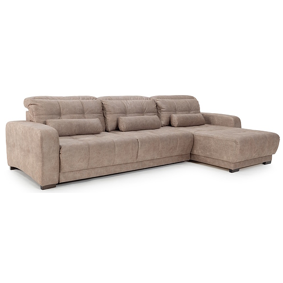 Угловой диван «Уинстон» (3мL/R6мR/L), ადგილი: ნაჭერი, ტყავის ჯგუფი: 20 ჯგუფი, ტრანსფორმაციის მექანიზმი: მექანიზმით