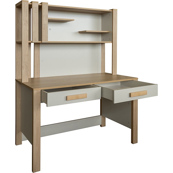 მაგიდა «პორტუსი» პ3.600.2.03, ადგილი: ლდსპ, ფერი: Пепел + Дуб мадуро