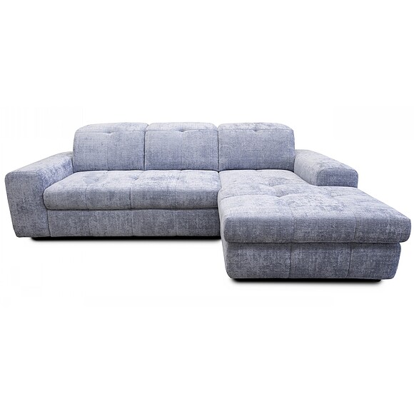 კუთხის დივანი  «ჯონსონი» (2მლ.8მრ), ადგილი: ნაჭერი, ტყავის ჯგუფი: 19 ჯგუფი