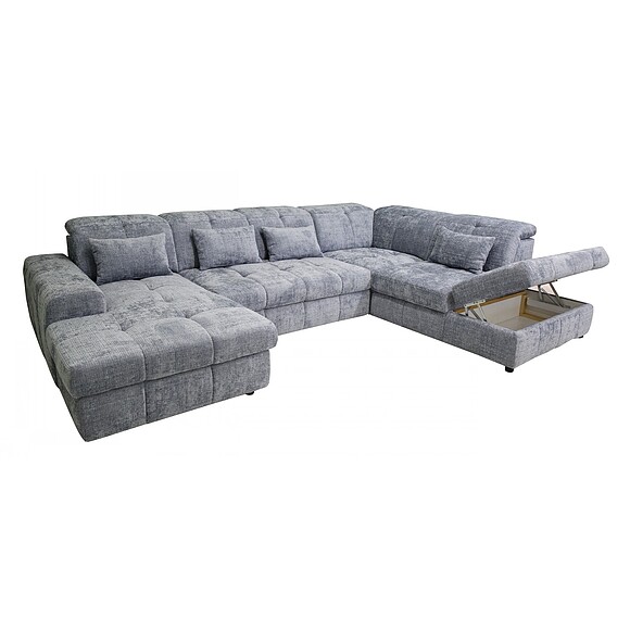 კუთხის დივანი  «ჯონსონი» (8მლ.20მ.90.4არ), ადგილი: ნაჭერი, ტყავის ჯგუფი: 19 ჯგუფი