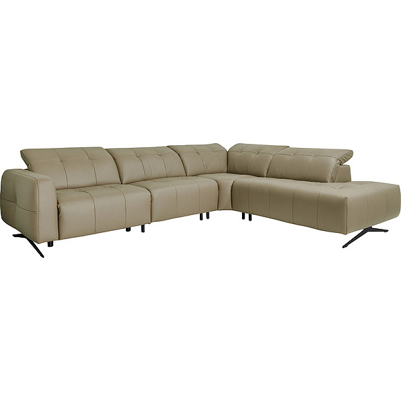 კუთხის დივანი «კენნი» (4რ.90.150.15ელ), ადგილი: ნატურალური ტყავი, ტყავის ჯგუფი: 140 ჯგუფი