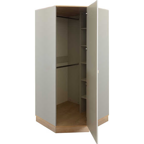 კუთხის კარადა «პორტუსი» პ3.600.1.09, ადგილი: ლდსპ, ფერი: Пепел + Дуб мадуро