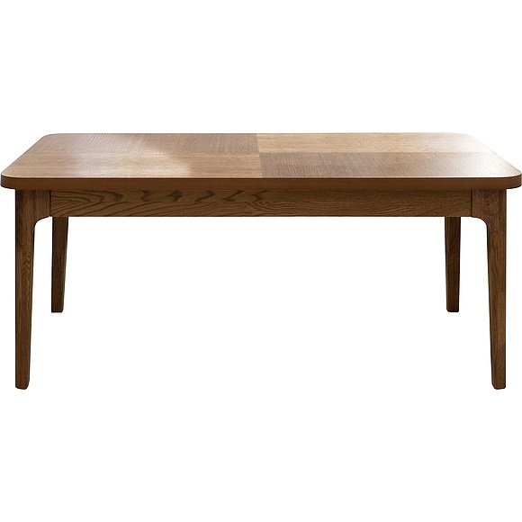 ჟურნალის მაგიდა «არმანი» პ1.135.0.40, ადგილი: მდფ,მუხის შპონით, ფერი: ალპური მუხა