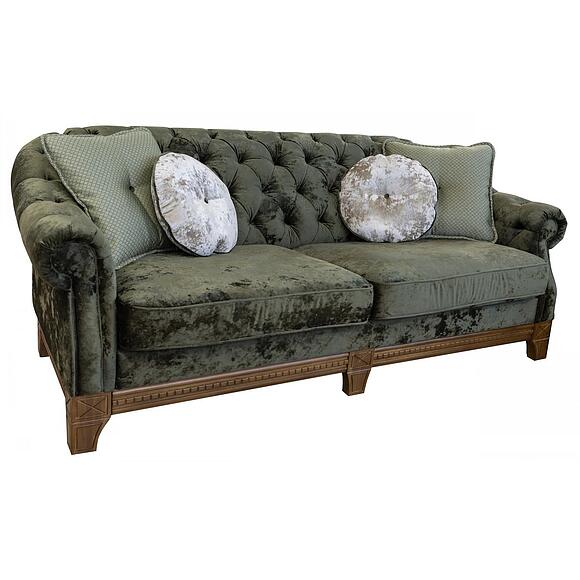 3-х местный диван «Верди» (3м) - промо, ადგილი: ნაჭერი, ტყავის ჯგუფი: 20 ჯგუფი