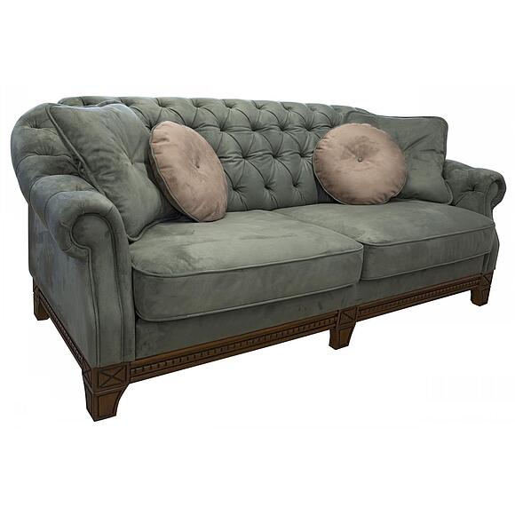 3-х местный диван «Верди» (3м) - промо, ადგილი: ნაჭერი, ტყავის ჯგუფი: 23 ჯგუფი