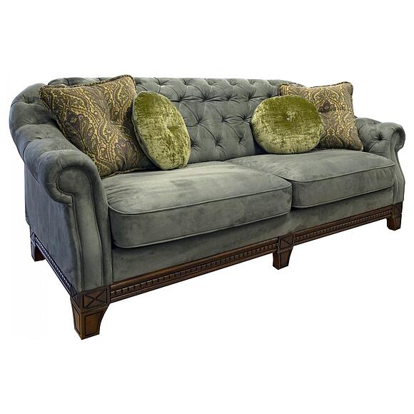 3-х местный диван «Верди» (3м) - промо, ადგილი: ნაჭერი, ტყავის ჯგუფი: 23 ჯგუფი