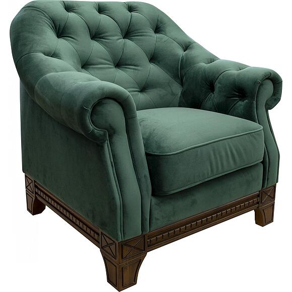 Кресло «Верди» (12) - промо, ადგილი: ნაჭერი, ტყავის ჯგუფი: 20 ჯგუფი