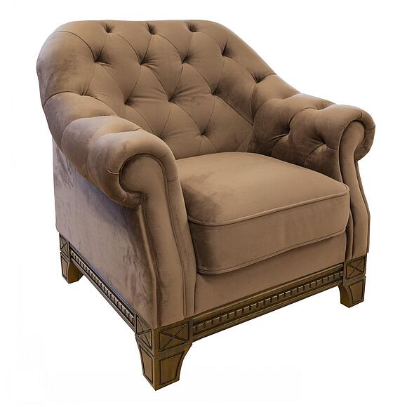 Кресло «Верди» (12) - промо, ადგილი: ნაჭერი, ტყავის ჯგუფი: 20 ჯგუფი