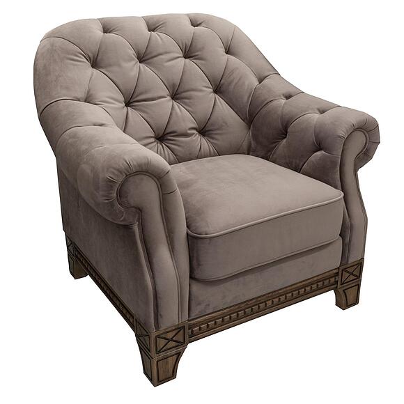 Кресло «Верди» (12) - промо, ადგილი: ნაჭერი, ტყავის ჯგუფი: 20 ჯგუფი