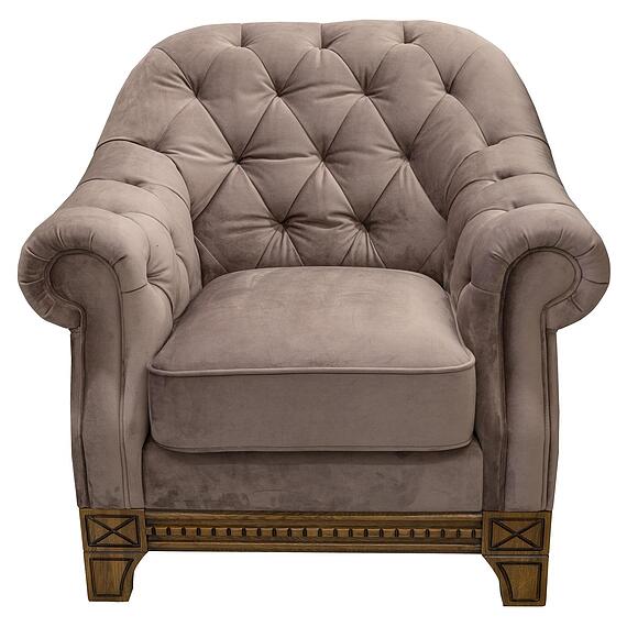 Кресло «Верди» (12) - промо, ადგილი: ნაჭერი, ტყავის ჯგუფი: 20 ჯგუფი