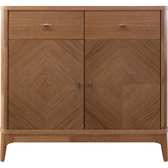 Тумба «Армани» П1.135.0.02, Материал: массив (сращенный мебельный щит) дуба, Цвет: Дуб альпийский