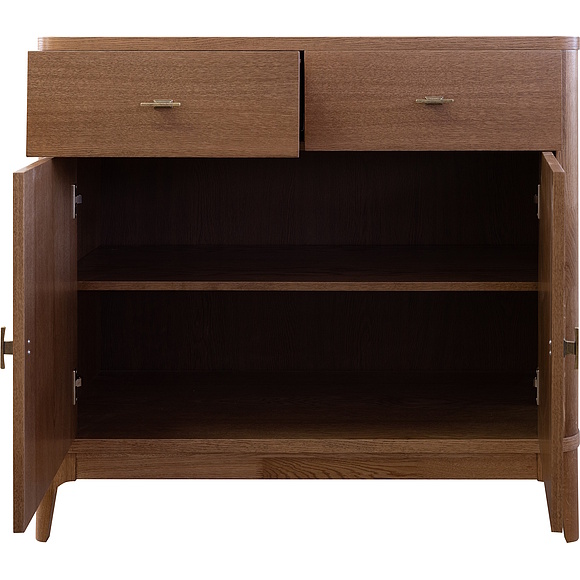 Тумба «Армани» П1.135.0.02, Материал: массив (сращенный мебельный щит) дуба, Цвет: Дуб альпийский