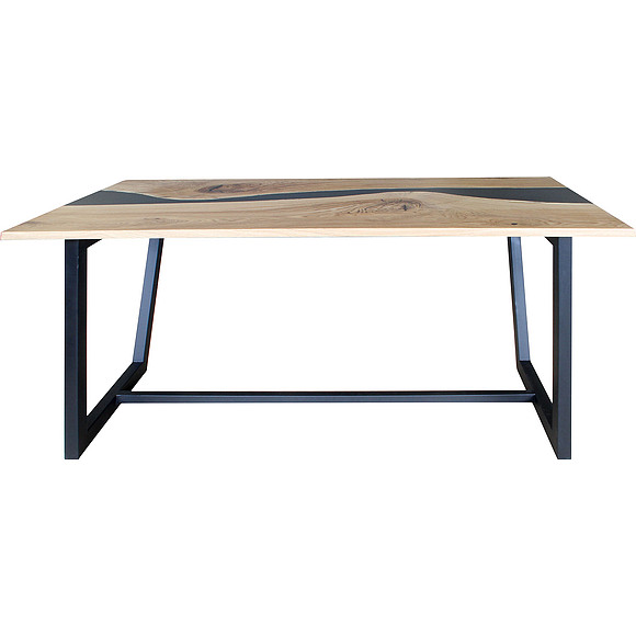 Стол обеденный «Рейн» БМ2.788.4.01, ადგილი: მასიური მუხა, ფერი: ნავარის მუხა