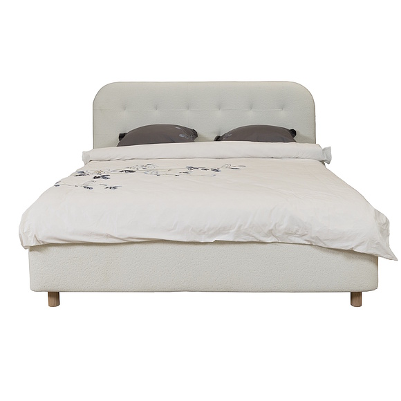 Кровать 2-16 «Поинт» БМ2.665.1.04 , ადგილი: ლდსპ, ფერი: მადურას მუხა, საძილე ადგილი: 2000х1600 мм, ზომა: 2130x1736x1130