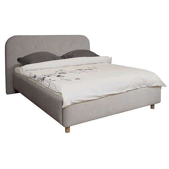 Кровать 2-16 «Поинт» БМ2.665.1.04 , ადგილი: ლდსპ, ფერი: მადურას მუხა, საძილე ადგილი: 2000х1600 мм, ზომა: 2130x1736x1130