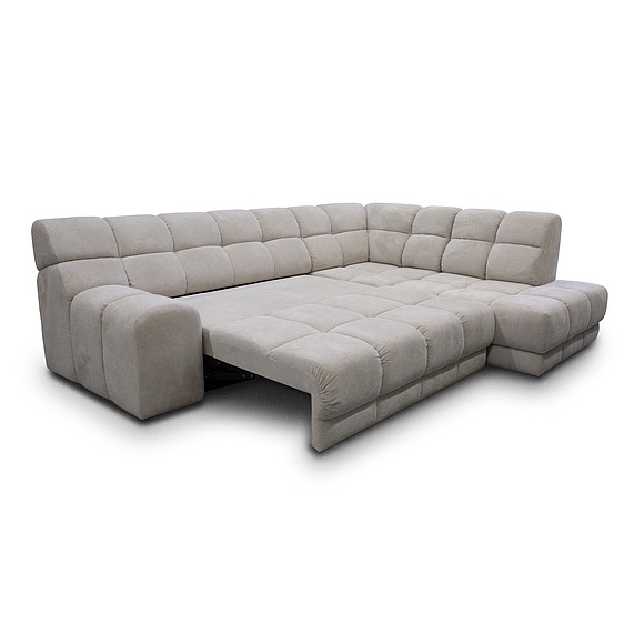 Угловой диван «Беллини» (2ML/R.90.4R/L) - промо, ადგილი: ნაჭერი, ტყავის ჯგუფი: 18 ჯგუფი, ტრანსფორმაციის მექანიზმი: მექანიზმით