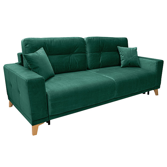 3-х местный диван «Одрия» (3M), ადგილი: ნაჭერი, ტყავის ჯგუფი: 20 ჯგუფი, ტრანსფორმაციის მექანიზმი: მექანიზმით