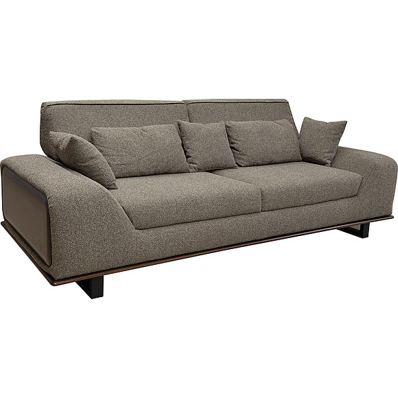 3-х местный диван «Моцарт» (32), ტყავის ჯგუფი: 20 ჯგუფი, ტრანსფორმაციის მექანიზმი: მექანიზმის გარეშე