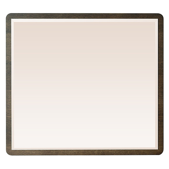 Зеркало «Оквуд» П3.142.1.16, ადგილი: მასიური მუხა, ფერი: Миндаль