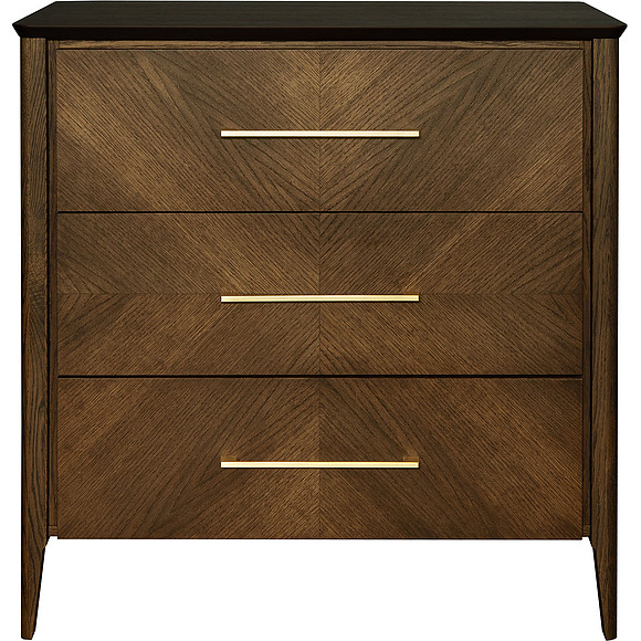 Комод «Оквуд» П3.142.1.14, ადგილი: მასიური მუხა, ფერი: Миндаль