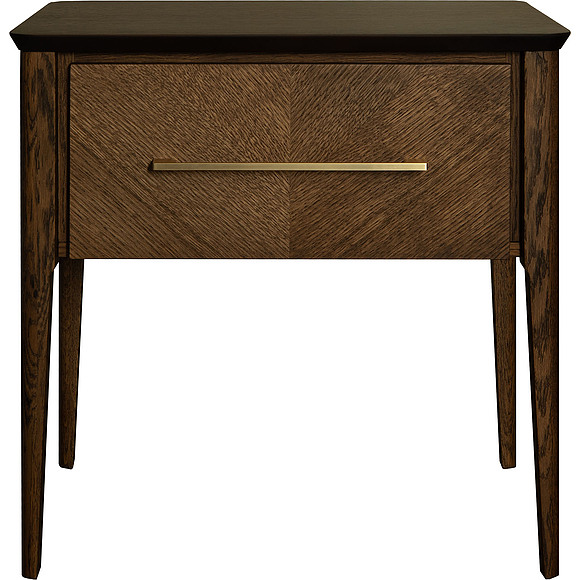 Тумба прикроватная «Оквуд» П3.142.1.15, ადგილი: მასიური მუხა, ფერი: Миндаль