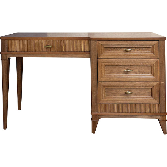 Стол туалетный «Калипсо» БМ2.785.1.07, ადგილი: მასიური მუხა, ფერი: თამბაქო