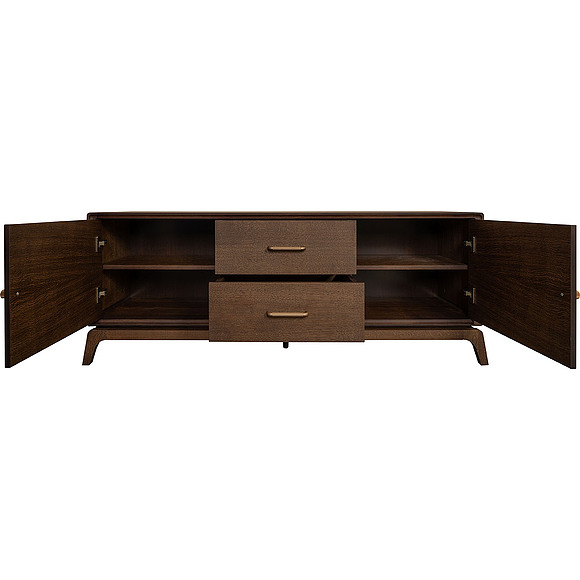 Тумба «Булгари» П6.147.0.02, Материал: МДФ+шпон, Цвет: Дуб Трюфель