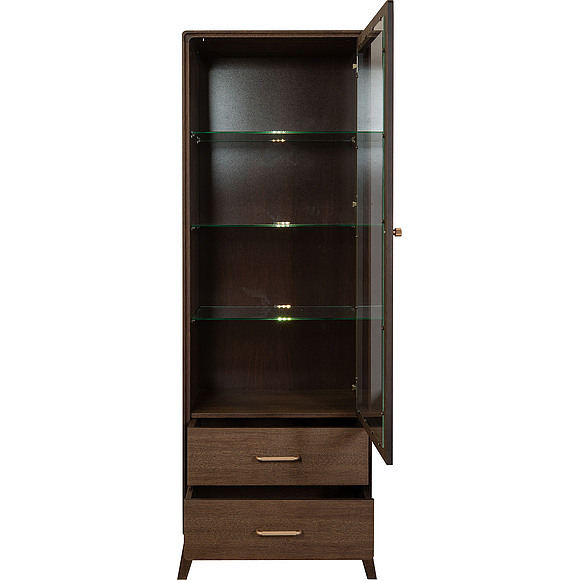 Шкаф «Булгари» П6.147.0.01, Материал: МДФ+шпон, Цвет: Дуб Трюфель