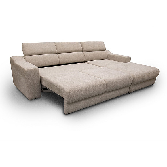 Угловой диван «Милонга» (2ML/R.8MR/L), Группа ткани: 19 группа, Механизм трансформации: с механизмом